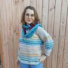 pull plage en noro aquarêve les filles