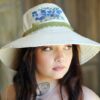 chapeau été laines aquareve