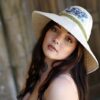 chapeau été laines aquareve