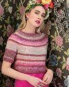 noro akari et silk garden sock solo pull laines aquareve