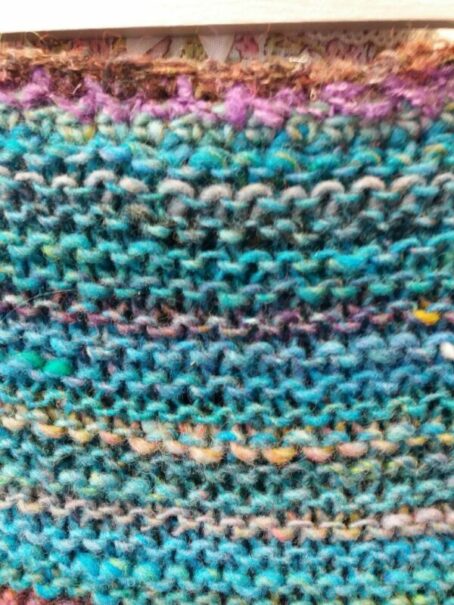 noro viola poncho laines aquareve