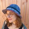 chapeau bleu 2 hiver laines aquarêve