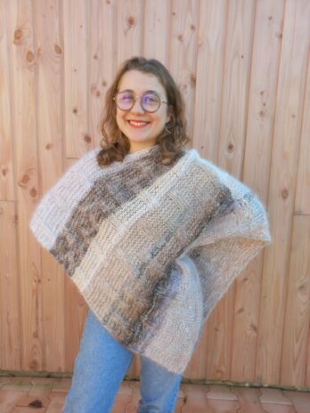 poncho lichen laines aquarêve poncho lichen laines aquarêve