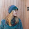 casquette et pull au bandana laines aquarêve