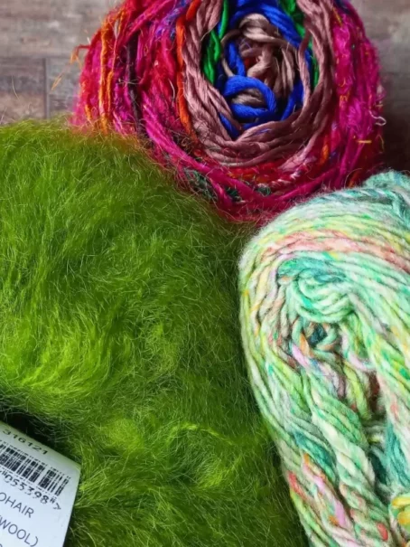 pull mélimélo mélange vert laines aquareve