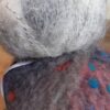 pull en pouffe louisa harding bleu orage et silky fluffy gris laines aquareve
