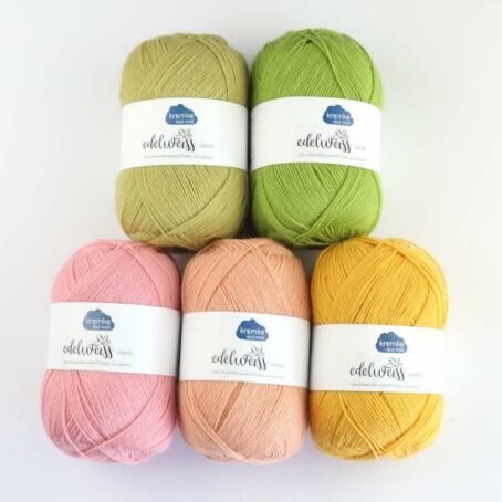 kremke soul wool edelweiss classic assortiment Spring fever laines aquareve