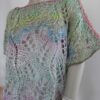 pull dentelle noro et lin laines aquareve