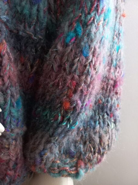pull aurores boreales manche laines aquareve