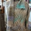 pull dentelle laines aquareve