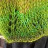 pull melimelo vert détail laines aquareve